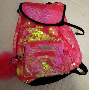 Justice Girls Flamingo Mini Backpack